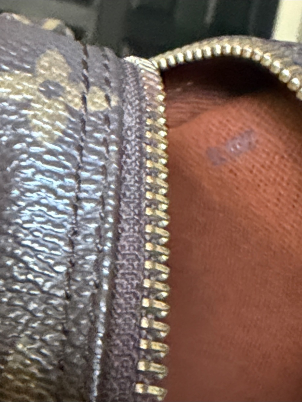 Louis Vuitton Monogram Crossbody in Brown and Tan - Picture 9 of 11